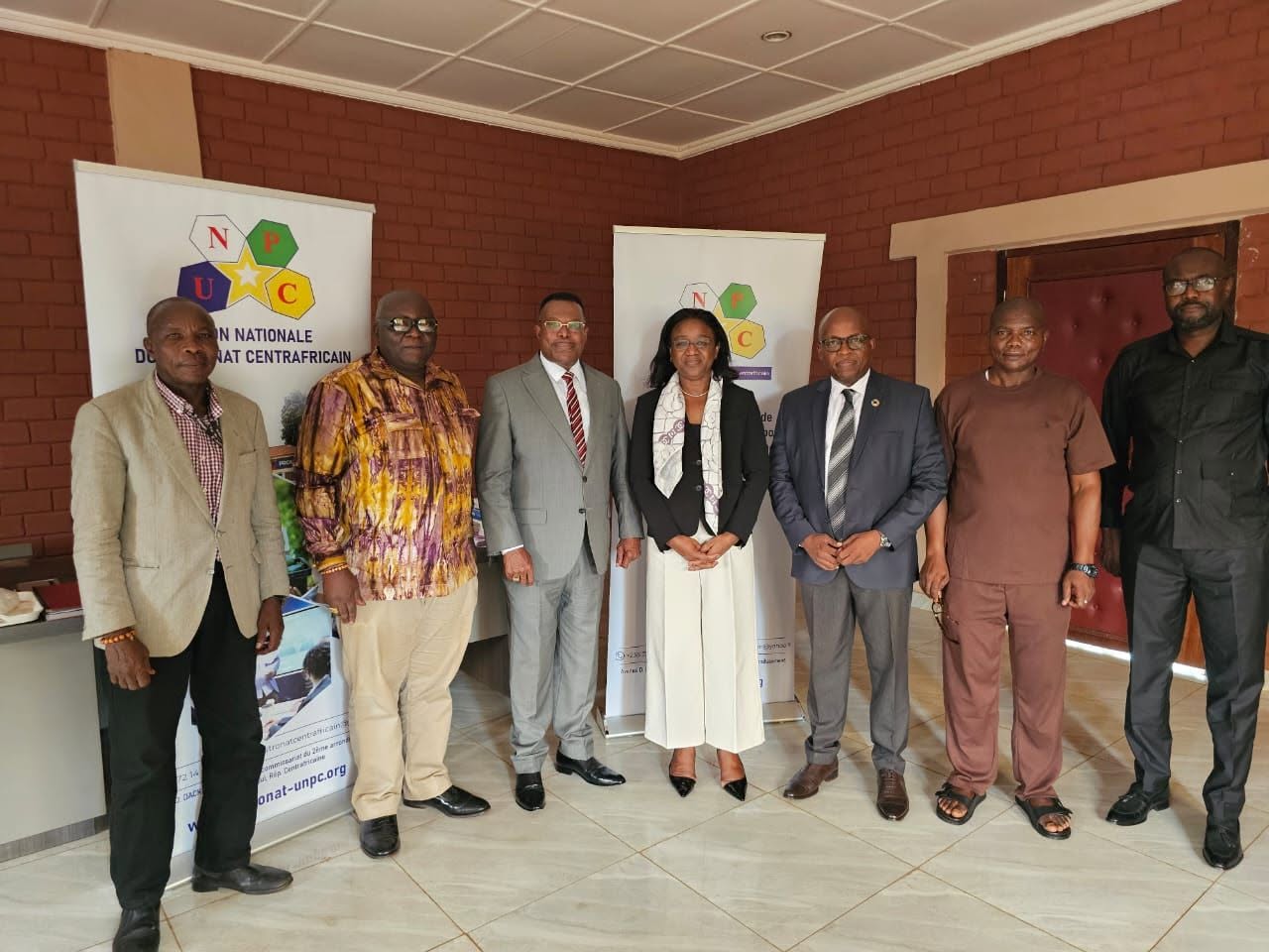 Réunion de travail UNPC - OIT Afrique Centrale à Bangui